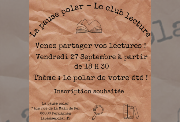 Photo N°1 : PAUSE POLAR - CLUB DE LECTURE