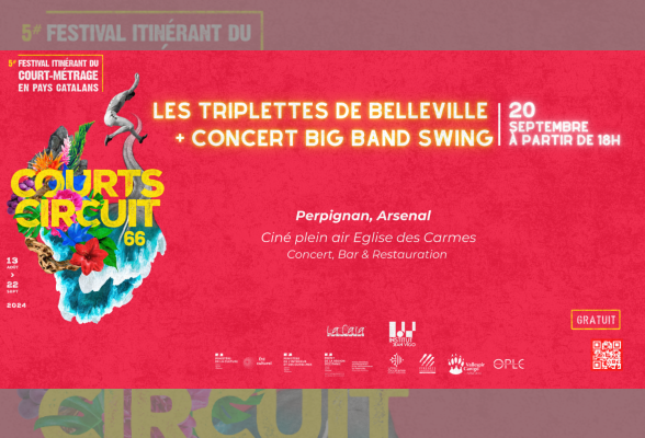 Photo N°1 : FESTIVAL COURTS CIRCUIT 66 : BIG BAND SWING & LES TRIPLETTES DE BELLEVILLE