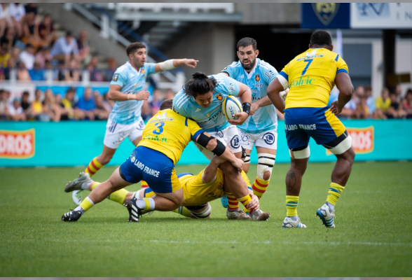 Photo N°1 : TOP 14 : USAP VS. TOULON