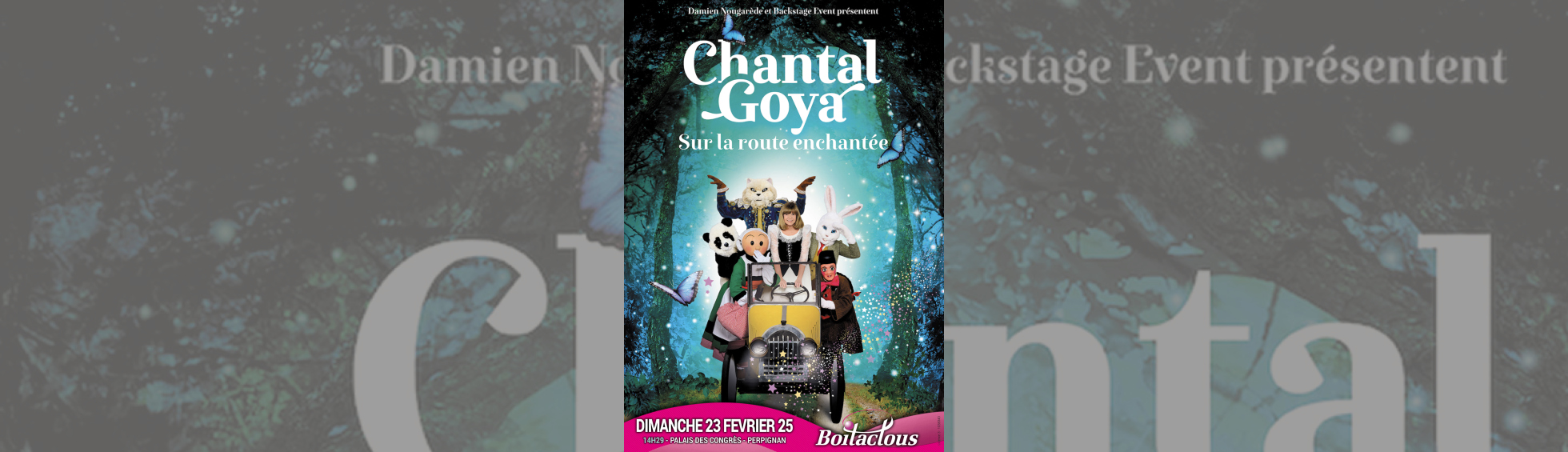 Photo N°1 : CHANTAL GOYA « SUR LA ROUTE ENCHANTÉE »