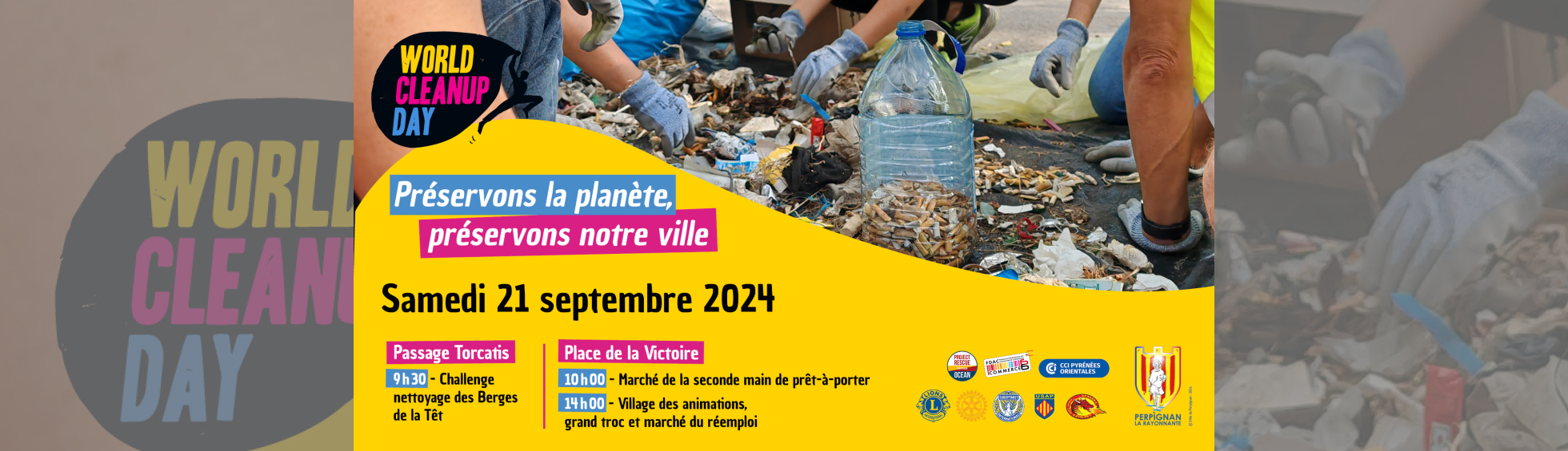 Photo N°1 : WORLD CLEANUP DAY