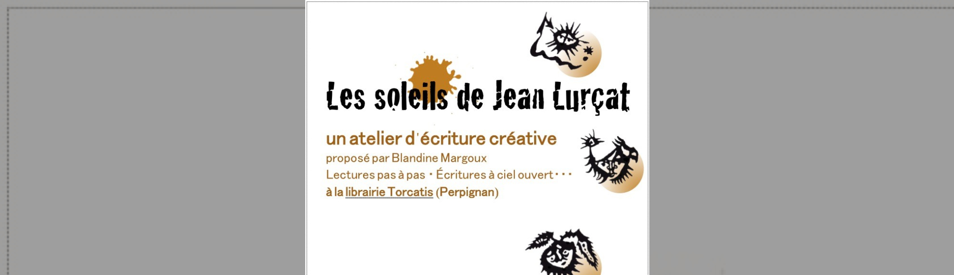 Photo N°1 : ATELIER D'ÉCRITURE : « LES SOLEILS DE JEAN LURÇAT »