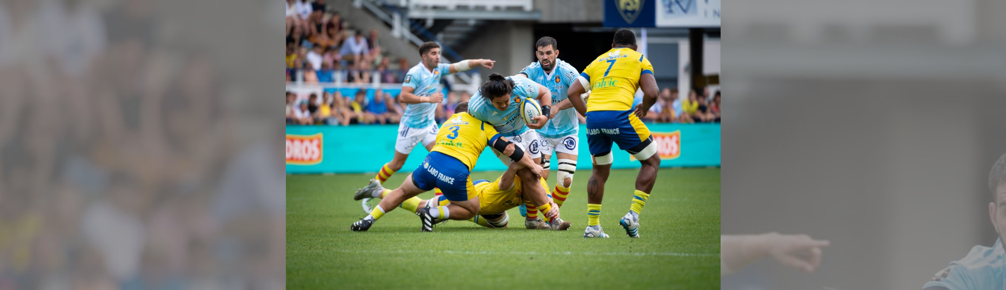 Photo N°1 : TOP 14 : USAP VS. SF STADE TOULOUSAIN